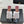 CC Woven Square-Toe Mules White Black Leather 887976