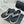 CC Crystal Logo Platform Thong Sandals Black Tweed 887786