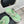 CC Crystal Logo Platform Thong Sandals Lime Green Tweed 887784