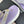 CC Crystal Logo Platform Thong Sandals Purple Tweed 887783