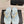 CC Crystal Logo Platform Thong Sandals Blue Tweed 887782