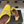 CC 26A Square Toe Mules 6cm Yellow Patent Leather 888041