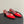 CC 26A Square Toe Mules 6cm Red Patent Leather 888040