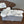 Loew Studded Square Toe Flat Slides White Leather 889887