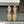 Alai Mesh Pumps 10.5cm Gold Mesh & Patent Leather