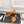 CC Double C Mules 9.5cm Orange Blue Leather 891682