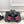 CC Double C Mules 9.5cm Black Pink Leather 891676