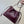 CC Drawstring Bag 22cm Burgundy Lambskin Leather