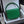 CC Mini Flap Bag with Top Handle Green Crocodile Embossed Calfskin