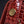 CC Mini Flap Bag with Top Handle Red Crocodile Embossed Calfskin