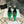 YSL Cosmo Crystal Mules 100mm Green Calfskin Leather 894617