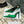 YSL Cosmo Crystal Mules 100mm Green Calfskin Leather 894617