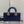 CD Lady D-Joy Bag 22cm Navy Snakeskin Leather GHW 160000