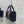 CD Lady D-Joy Bag 22cm Navy Snakeskin Leather GHW 160000