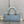 CD Lady D-Joy Bag 22cm Blue Snakeskin Leather GHW 159998