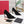 VLTN Revele Clear Strap Peep Toe Pumps 10.5cm Black Suede Leather 913101