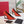 VLTN Revele Clear Strap Peep Toe Pumps 10.5cm Orange Suede Leather 913097