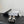 CC Pearl Heel Camellia Slingback Sandals Black Leather 915120