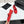 CC Mary Jane Flats Red Suede 925649