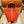 HM Picotin Lock 18CM Pocket Handbag Orange Swift Canvas