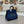 HM Birkin Cargo 25CM Handbag Black Navy Swift Canvas