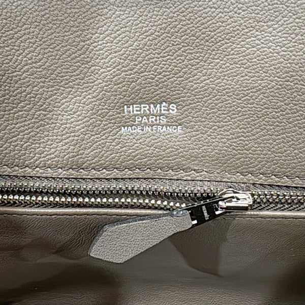 HM Birkin Cargo 25CM Handbag Grey Swift Canvas