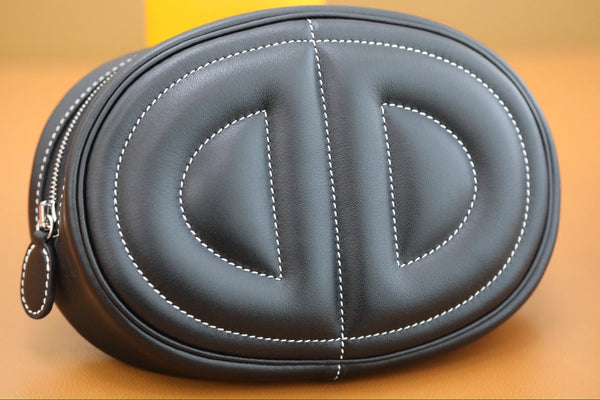 HM In-the-Loop Belt 19CM Bag Black Swift