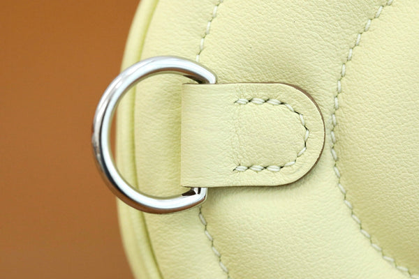 HM In-the-Loop Belt 19CM Bag Lemon Yellow Swift