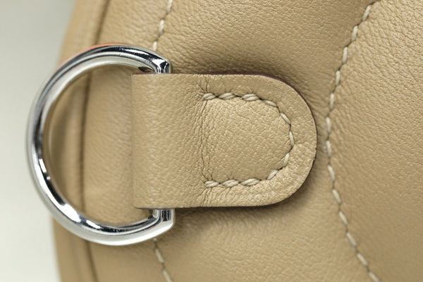 HM In-the-Loop Belt 19CM Bag Beige Swift