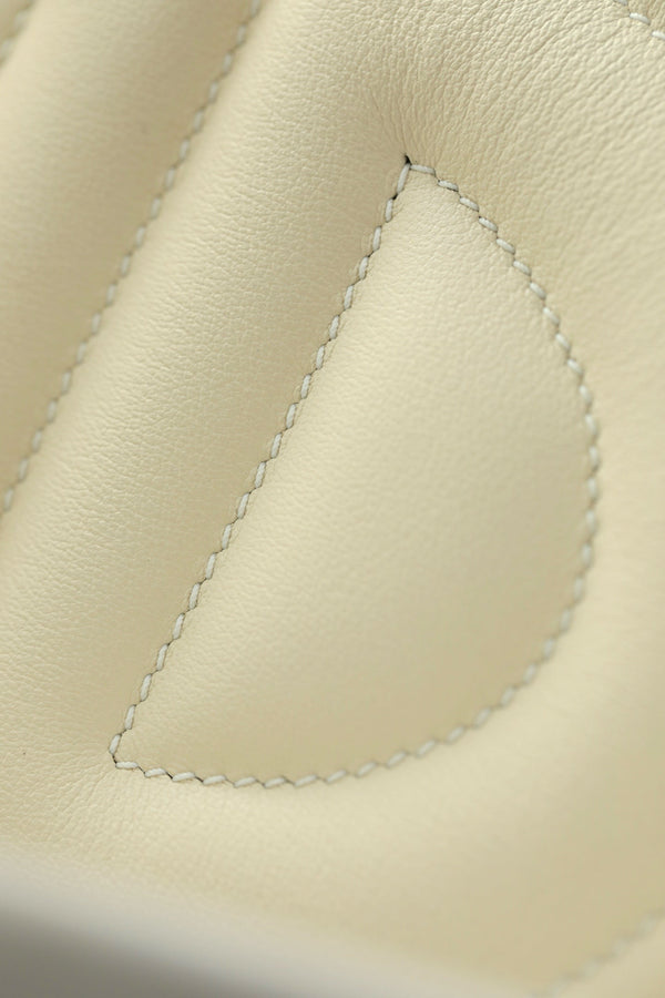 HM In-the-Loop Belt 19CM Bag Cream Swif
