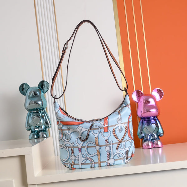 HM Sursoie To Go Pouch 22.5CM Blue Swift Canvas