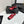 CC Slingback Flats Red Black Leather 944619