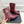 CC Double C Ankle Boots 3.5CM Burgundy Croc-Embossed Leather 946903