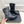 CC Double C Ankle Boots 3.5CM Black Croc-Embossed Leather 946902