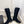 CC Double C Knee-High Boots 3.5CM Black Suede Leather 946898