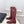 CC Double C Knee-High Boots 3.5CM Burgundy Croc-Embossed Leather 946896