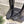 CC Double C Knee-High Boots 3.5CM Black Croc-Embossed Leather 946895