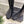 CC Double C Knee-High Boots 3.5CM Black Leather 946891