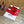 CE Macaron Triomphe Button Mules Ultra Red Leather 949379