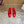 CE Macaron Triomphe Button Mules Ultra Red Leather 949379
