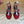 CE Clémence Triomphe Heeled Sandals Burgundy Leather 949369