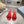 Prad Bow-Detail Kitten Heel Mules 7.5CM Red Leather 951939