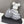 Prad America's Cup Logo Tag Sneakers Grey Soft Rubber & Bike Fabric 951927