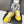 Prad America's Cup Logo Tag Sneakers Yellow Soft Rubber & Bike Fabric 951919