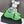 Prad America's Cup Logo Tag Sneakers Green Soft Rubber & Bike Fabric 951918