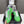 Prad America's Cup Logo Tag Sneakers Green Soft Rubber & Bike Fabric 951918