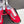 Prad America's Cup Logo Tag Sneakers Red Soft Rubber & Bike Fabric 951916