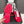 Prad America's Cup Logo Tag Sneakers Red Soft Rubber & Bike Fabric 951916
