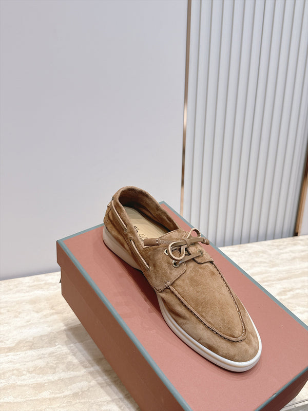 LP Sea-Sail Walk Boat Shoes Beige Suede 954500