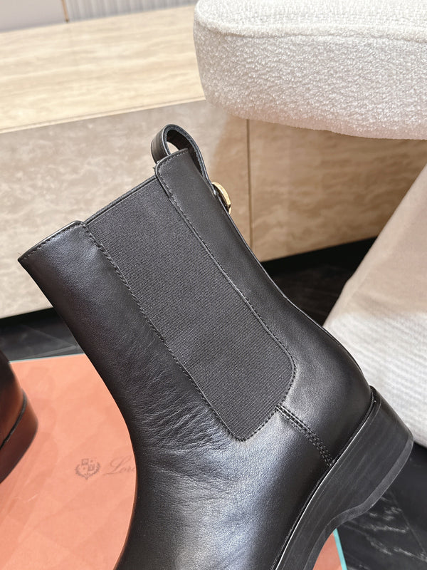 LP Chelsea Boots 3.5CM Black Leather 954493